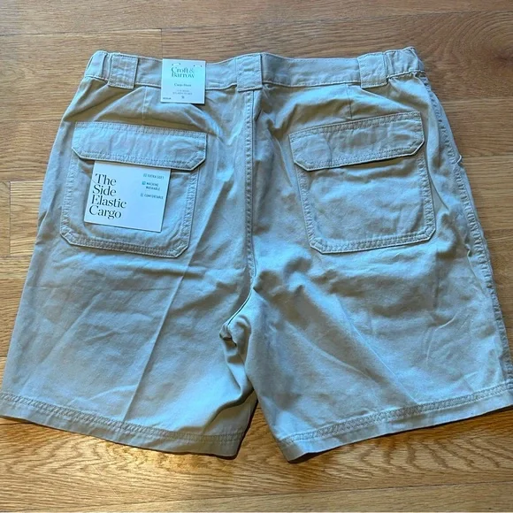 NWT Croft & Barrow Cargo Khaki Shorts - Picture 3 of 8